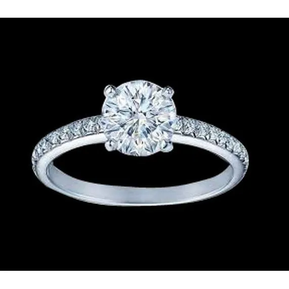 Rings GB 261 Ct Round Women Natural Earth Mined Diamond Engagement Ring White Gold Rings GB 261 Ct Round Women Natural Earth Mined Diamond Engagement Ring White Gold
