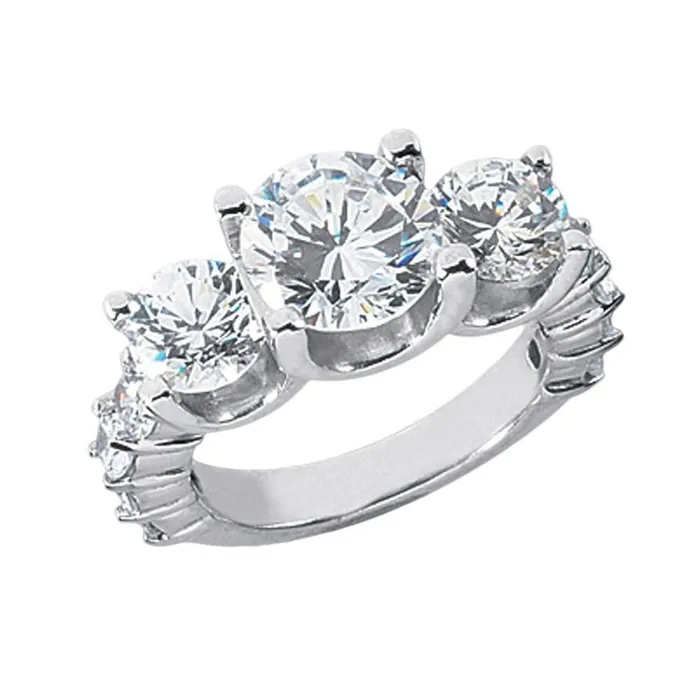 Rings GB 451 Carat Natural Earth Mined Diamond Anniversary Ring Women White Gold 14K Rings GB 451 Carat Natural Earth Mined Diamond Anniversary Ring Women White Gold 14K