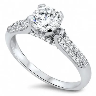 Rings GB 460 Ct Brilliant Cut Sparkling Natural Earth Mined Diamonds Wedding Ring Rings GB 460 Ct Brilliant Cut Sparkling Natural Earth Mined Diamonds Wedding Ring