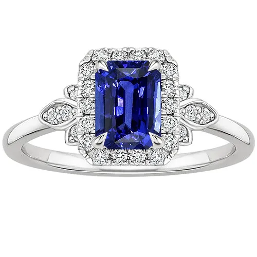 Rings HarryChadEntcom Flower Style Ring Emerald Ceylon Sapphire Natural Earth Mined Diamond 425 Carats Rings HarryChadEntcom Flower Style Ring Emerald Ceylon Sapphire Natural Earth Mined Diamond 425 Carats