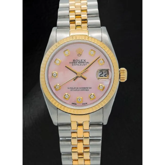 Rings HarryChadEntcom Rolex Datejust 36 mm Pink Mother of Pearl Diamond Dial Two Tone Watch Rings HarryChadEntcom Rolex Datejust 36 mm Pink Mother of Pearl Diamond Dial Two Tone Watch