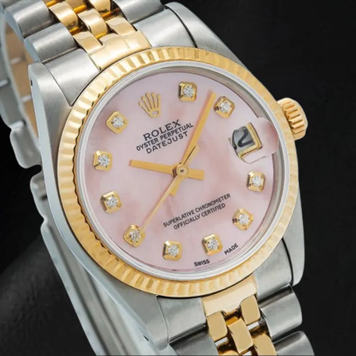 Rings HarryChadEntcom Rolex Datejust 36 mm Pink Mother of Pearl Diamond Dial Two Tone Watch Rings HarryChadEntcom Rolex Datejust 36 mm Pink Mother of Pearl Diamond Dial Two Tone Watch