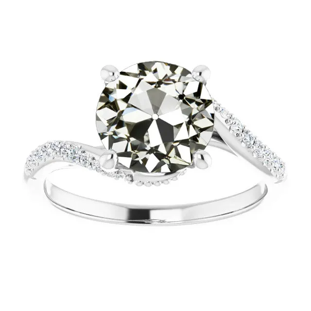 Rings HarryChadEntcom Round Old Cut Natural Earth Mined Diamond Wedding Ring Tension Style 525 Carats Rings HarryChadEntcom Round Old Cut Natural Earth Mined Diamond Wedding Ring Tension Style 525 Carats