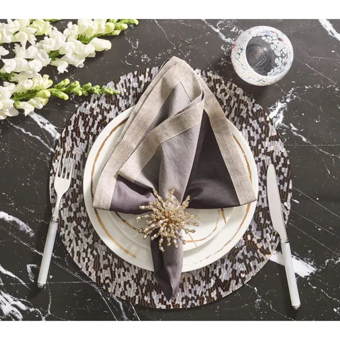 Rings Kim Seybert Kim Seybert Napkin Ring Bead Burst Silver Set Of 4 Rings Kim Seybert Kim Seybert Napkin Ring Bead Burst Silver Set Of 4