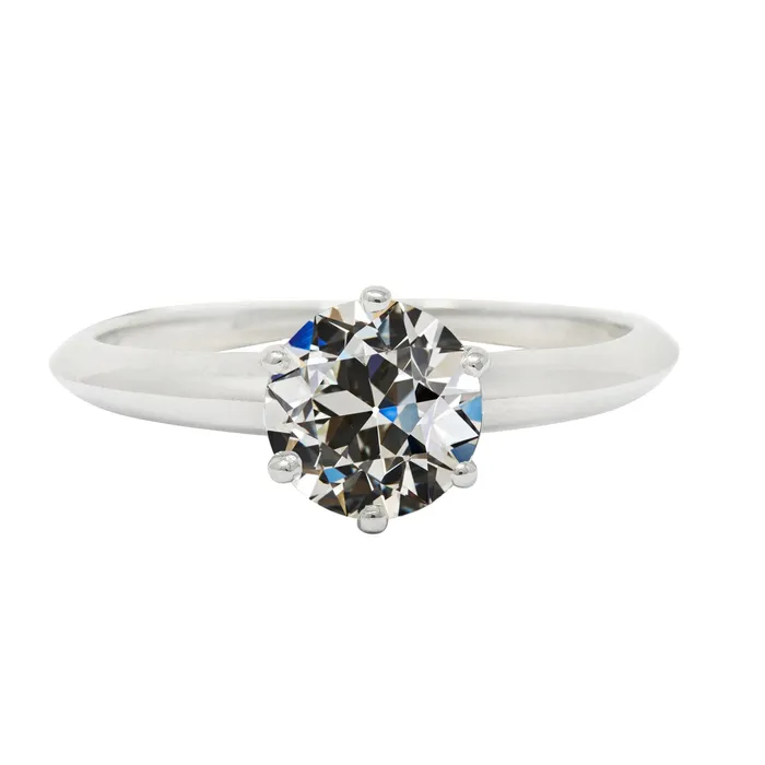 Rings Solitaire Round Old Miner Real Natural Earth Mined Diamond Ring 6 Prong Set 3 Carats White Gold HarryChadEntcom Rings Solitaire Round Old Miner Real Natural Earth Mined Diamond Ring 6 Prong Set 3 Carats White Gold HarryChadEntcom