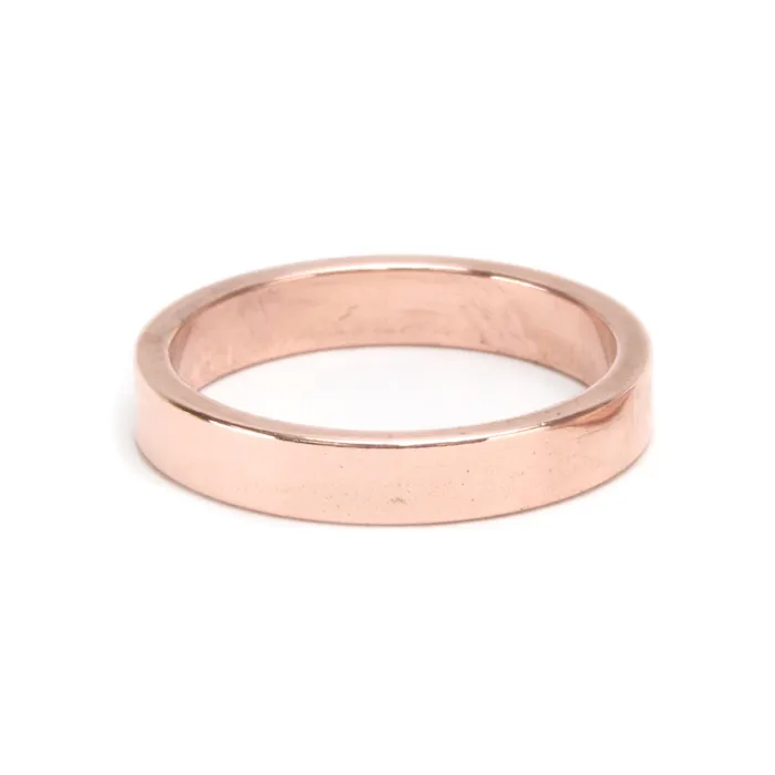 Rings TB Copper Ring Stamping Blank 32mm Wide SIZE 8