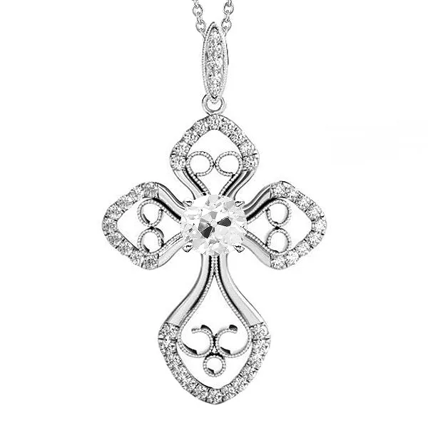 Round Old Miner Cross Real Natural Earth Mined Diamond Pendant 250 Carats With Chain 14K HarryChadEntcom Necklaces Round Old Miner Cross Real Natural Earth Mined Diamond Pendant 250 Carats With Chain 14K HarryChadEntcom Necklaces