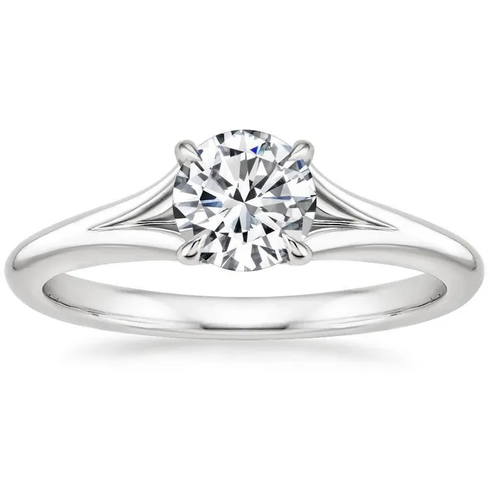 Round Solitaire 125 Ct Natural Earth Mined Diamond Engagement Ring Gold White 14K GB Rings Round Solitaire 125 Ct Natural Earth Mined Diamond Engagement Ring Gold White 14K GB Rings