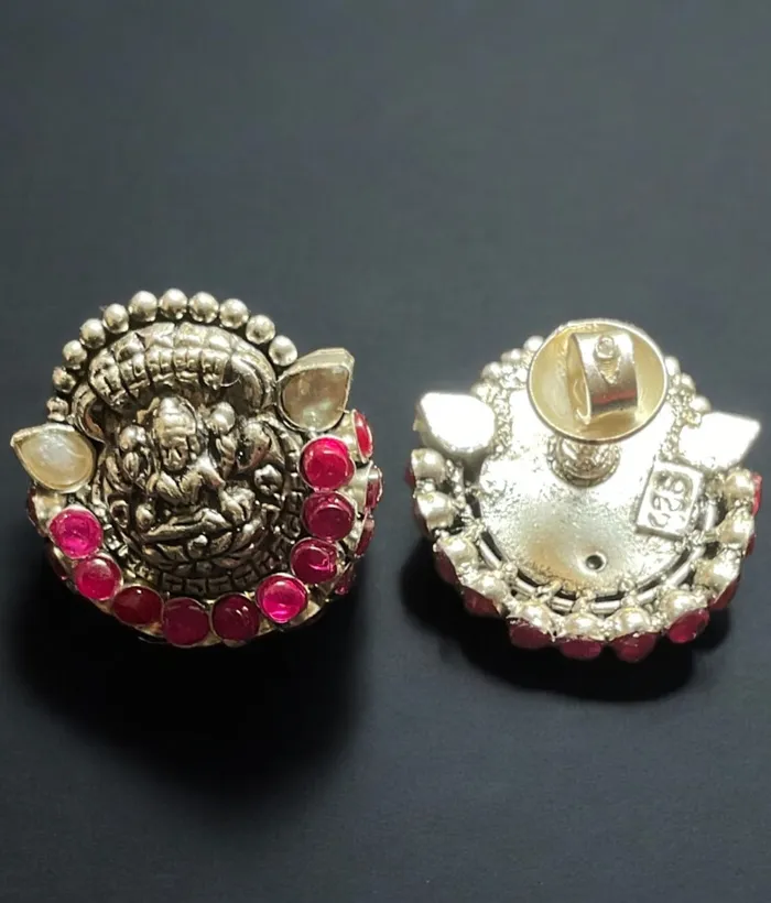 Silversmith Earrings The Abhata Silver Lakshmi Kemp Necklace Earrings