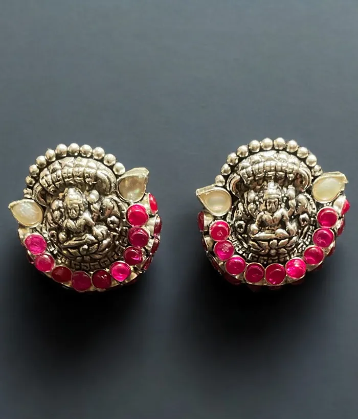 Silversmith Earrings The Abhata Silver Lakshmi Kemp Necklace Earrings