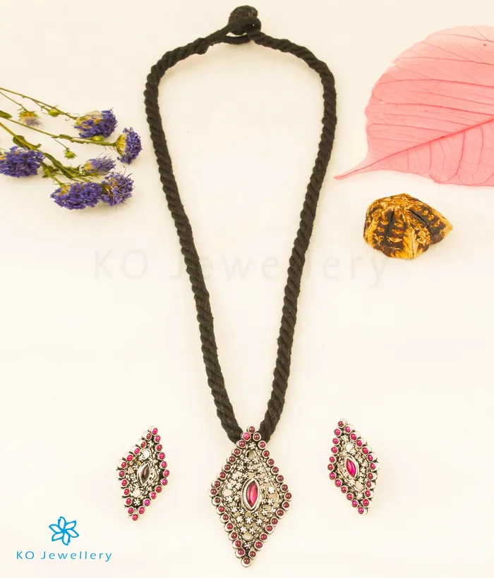 Silversmith The Mohit Silver Thread Necklace Necklaces