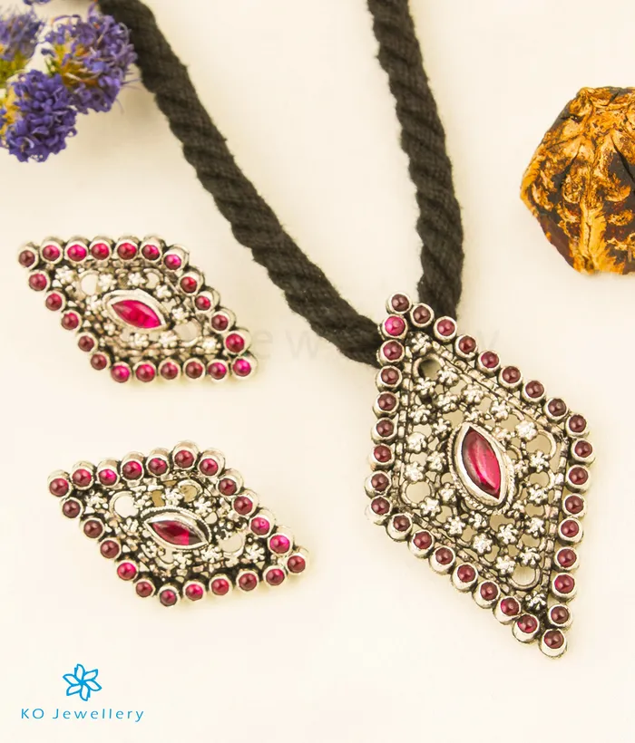 Silversmith The Mohit Silver Thread Necklace Necklaces