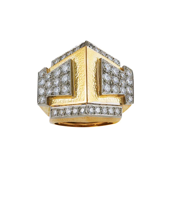 Skylight Ring David Webb Workshop Rings