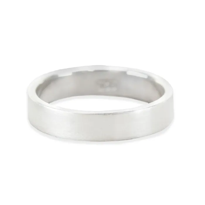 Sterling Silver Ring Stamping Blank 4mm Wide SIZE 10 PSV Rings