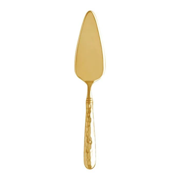 Vietri Bracelets Vietri Martellato Gold Pastry Server 10 Handmade 1810 Stainless Steel Vietri Bracelets Vietri Martellato Gold Pastry Server 10 Handmade 1810 Stainless Steel