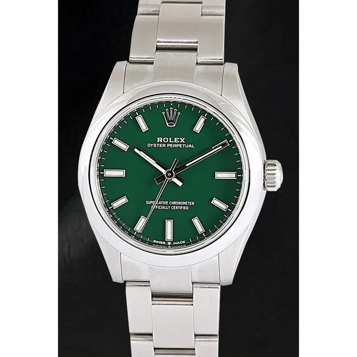 Watches HarryChadEntcom Rolex Lady Oyster Perpetual 31mm Green Luminous Dial Steel Watch Watches HarryChadEntcom Rolex Lady Oyster Perpetual 31mm Green Luminous Dial Steel Watch