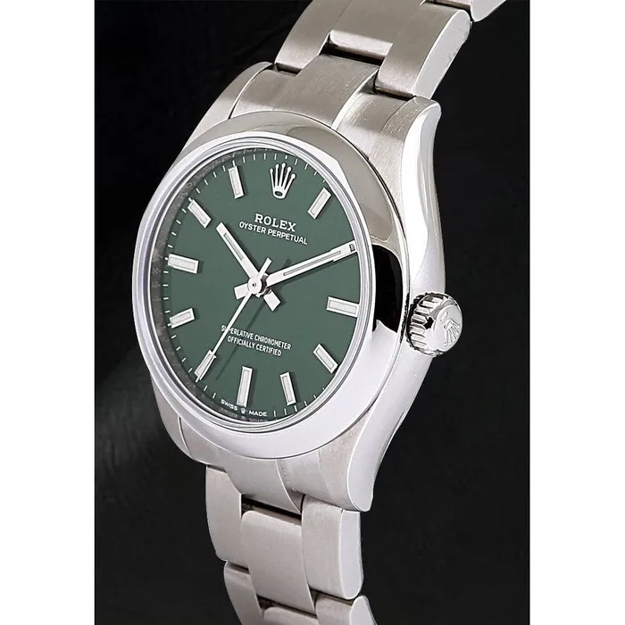 Watches HarryChadEntcom Rolex Lady Oyster Perpetual 31mm Green Luminous Dial Steel Watch Watches HarryChadEntcom Rolex Lady Oyster Perpetual 31mm Green Luminous Dial Steel Watch