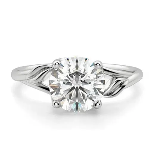 White Gold 14K Round Solitaire 270 Carat Natural Earth Mined Diamond Ring GB Rings White Gold 14K Round Solitaire 270 Carat Natural Earth Mined Diamond Ring GB Rings