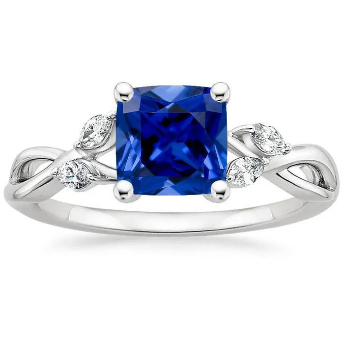 Womens Natural Earth Mined Diamond Marquise Cushion Sapphire Ring Five Stone 275 Carats HarryChadEntcom Rings Womens Natural Earth Mined Diamond Marquise Cushion Sapphire Ring Five Stone 275 Carats HarryChadEntcom Rings